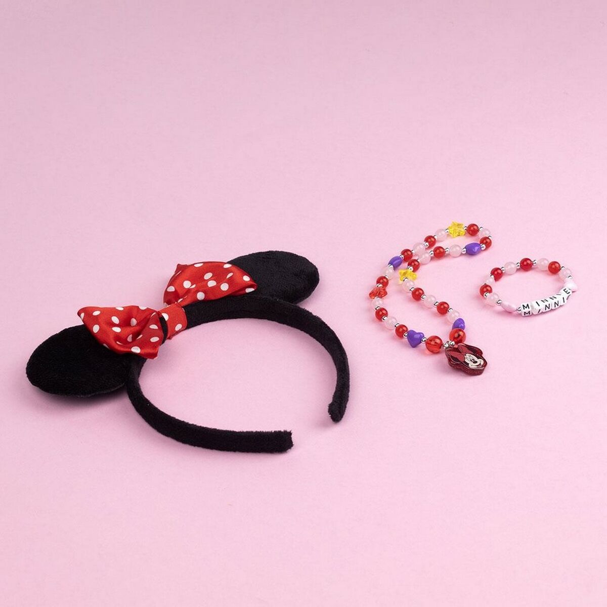 Set pribora Minnie Mouse Pisana 3 Dijelovi